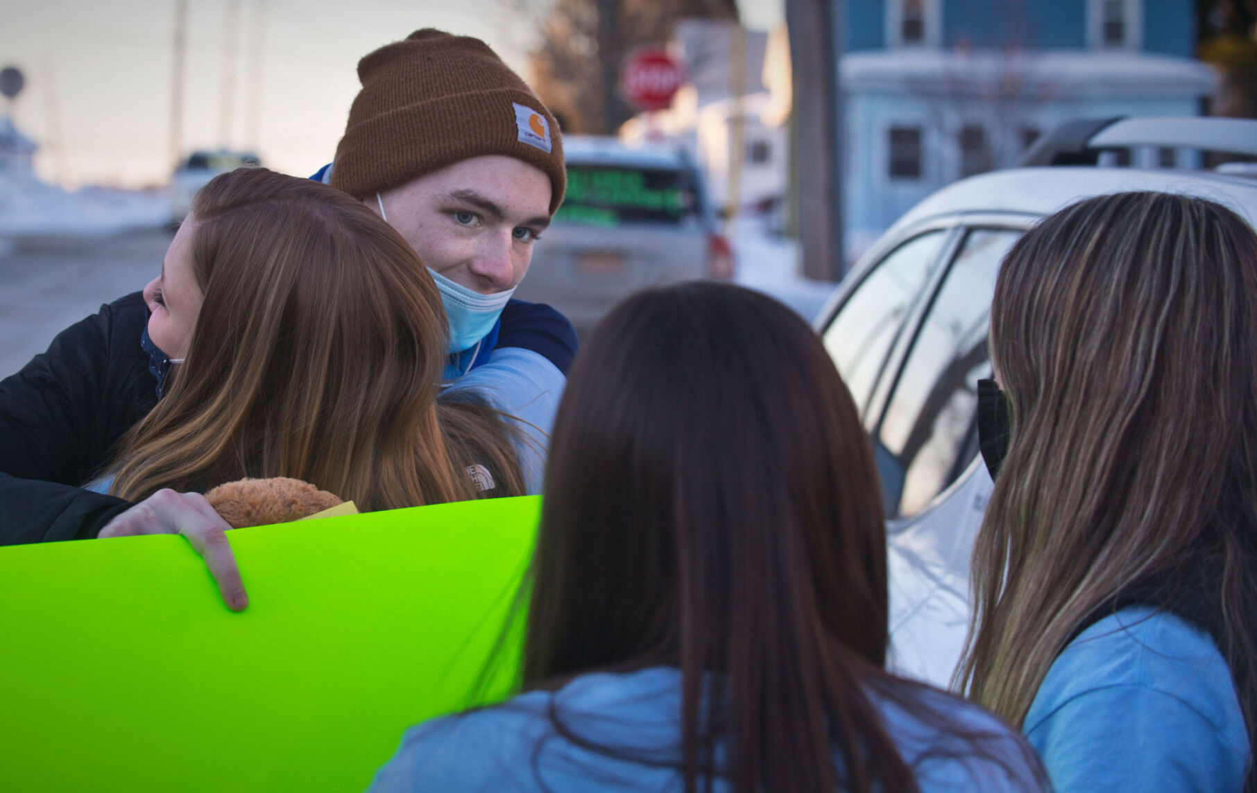 Back from ‘death’s door’ Ogdensburg teen home after serious ski crash in Maine